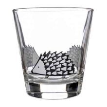 Scion Living Spike Hedgehog Glass Tumbler Grey